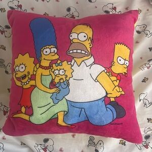 Simpsons pillow
